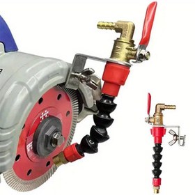 Resim Açı Taşlama Makineleri için Yüksek Verimli Toz Alma Nozulu - Kolay Kurulum, Kesme Makineleri, Tuğla & Fayans İşleri için Su Püskürtme Sistemi 