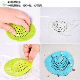 Resim Plastik Silikon Lavabo Tıkama Önleyici Süzgeç Asorti 