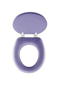 Resim Softy Classic Yumuşak Desenli Klozet Kapağı Çakıl Taşı Desen 