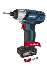 Resim Proter Pst 145 T Darbeli Şarjlı Vidalama Tornavida 