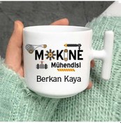 Resim Makine Mühendisi Latte Fincanı 