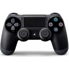 Resim Kablosuz Ps4 Oyun Kolu | Wireless Joystick Gamepad | Titreşimli Dualshock Uyumlu – Siyah 