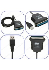 Resim Usb/Lpt Paralel Port Ieee 1284 Yazıcı Adaptör Kablosu 
