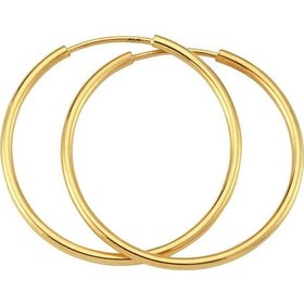 Resim Altın Halka Küpe 2.45 Gram 