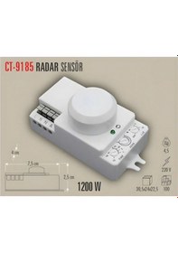 Resim Radar Hareket Sensörü Ct-9185 