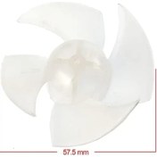 Resim Storemax 4 Kanatlı Saç Kurutma Makinesi Pervanesi, Braun, Awox, Blue House, Stilevs ile Uyumlu 