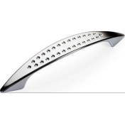 Resim Noktalı Dolap Çekmece Kulpu 96 mm Krom 