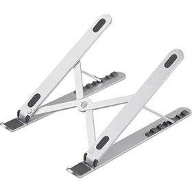 Resim Assess Store N29-2 Büyük 14” - 17.3” Katlanır Alüminyum Laptop Standı 