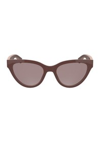 Resim Calvin Klein Jeans Ckj 25301s 605 47 Çocuk Cat Eye Bordo Kemik Güneş Gözlüğü Bordo 
