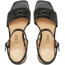 Resim Guess Kadın Ganika Siyah Sandalet Siyah 