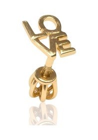 Resim 14 Ayar Altın Piercing Tragus Küpe 25114-t017 