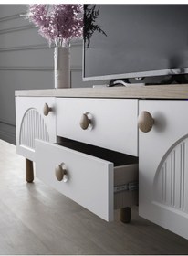 Resim Majör Membran Kapaklı Çekmeceli Tv Sehpası 180cm 