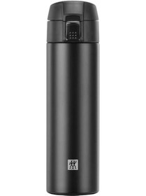 Resim AyrStore Zwilling Thermo Matara, 7 Saat Sıcak 12 Saat Soğuk Tutar, Paslanmaz Çelik, Siyah, 450 ml 