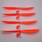 Resim 2 Adet Pervane Lastik Bant Uçak Aksesuarı DIY Uçak Malzemesi 