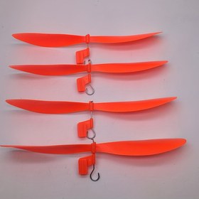 Resim 2 Adet Pervane Lastik Bant Uçak Aksesuarı DIY Uçak Malzemesi 