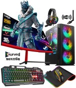 Resim Gamepage Ztx40 Ryzen 5 3600 32gb 256gb Ssd 500gb Hdd Rx550 23.8" 144hz Masaüstü Oyuncu Bilgisayarı 