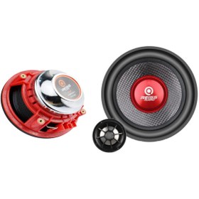 Resim REISS AUDIO Rs-b2 4'' 10 Cm Bmw Ön Ve Arka Kapı Uyumlu Component Hoparlör (Paketi Çiftlidir) 