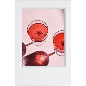 Resim Fujifilm Instax mini 12 Beyaz Fotoğraf Makinesi-20'li Film-Çerçeve ve Deri Kılıf Seti 