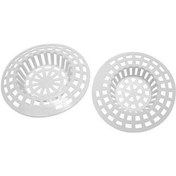 Resim Büro Ev Ofis Yazlık İçin 2adet Plastik Süzücü Mutfak Banyo Lavabo Küvet Filtre Süzgeci Seti 