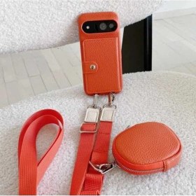 Resim Trendooze Pixel 6a Avrupa Amerikan Tarzı Flip Katlanır Kartlık Ve Para Çantası 