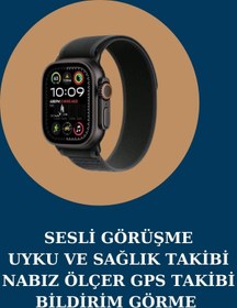 Resim ASTRALTECH Akıllı Saat Nabız Ölçer Uyku Takibi Adımsayar Alarm ve Hatırlatıcı Çağrı Cevaplama 
