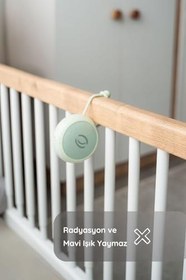 Resim Budizzz Beyaz Gürültü Cihazı | Pışpışlı Ninnili | Radyasyon İçermeyen Bebek Uyku Arkadaşı (Yeşil) 