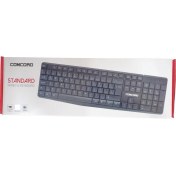 Resim Concord C-73 Kablolu Standart Wired Usb Klavye Türkçe Q ÜCRETSİZ KARGO