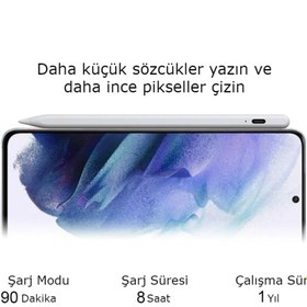 Resim Dynego Akıllı Dijital Kalem Ios Android Ipad Ipad Windows Huawei Xiaomi Redmi Lenovo Uyumlu 