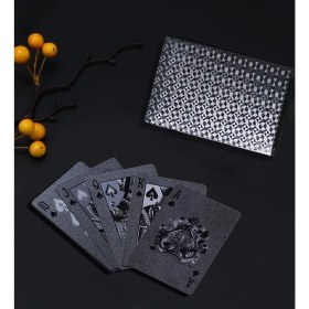 Resim Storemax Siyah Kaplama Iskambil Oyun Kartı 