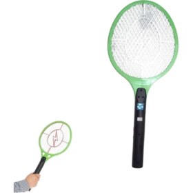 Resim Taşınabilir Elektronik Sinek Swatter - Kimyasal Içermeyen, Ergonomik Tasarım 