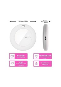 Resim Mili Mi Tag Apple Uyumlu iOS Akıllı Beyaz 