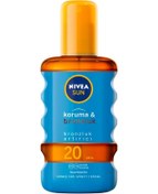 Resim Nivea Sun Koruma & Bronzluk Arttırıcı SPF 20 Güneş Yağı Spreyi 200 ML 