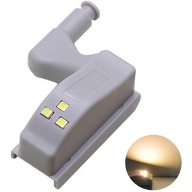 Resim Led 5li Dolap İçi Sensörlü Aydınlatma Menteşe Lambası Mutfak Bany 