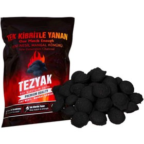 Resim TEZYAK Mangal Kömürü 2kg 