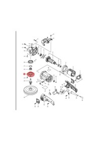 Resim Makita 9237CB Kapak Ürün Kodu 316896-2 