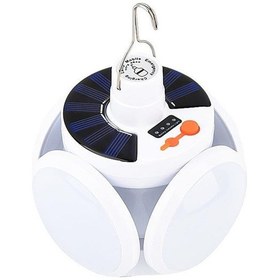 Resim Premio Pr-2038 Solar Panelli Şarjlı 5'li Katlanabilir Kamp Lambası Beyaz 