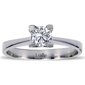 Resim Lova G Renk 0,45 Karat Pırlanta Tektaş Yüzük - 1050004 