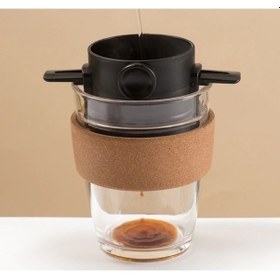 Resim Trendooze Potu Pour Over Katlanır Kamp Filtre Kahve Demleme Potu Up Çok Renkli 