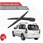 Resim Citroen Berlingo Arka Silecek Kolu + Silecek Süpürgesi 