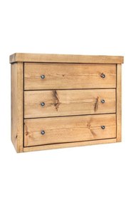 Resim Bamena Wood Poyz Ahşap Etejer 