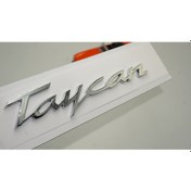 Resim Porsche Taycan Bagaj 3M 3D Abs Yazı Logo Amblem Orjinal Ürün (547331592) 