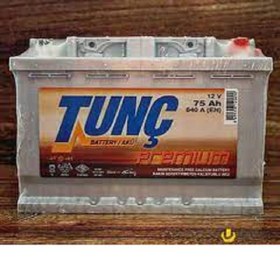 Resim TUNÇ 12V 75 AH DÜZ AKÜ 