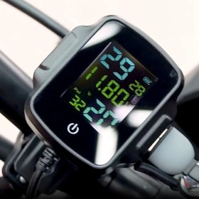 Resim Parallax 2 Harici Sensörlü Tpms Motosiklet Akıllı Lastik Alarm Kiti (Yurt Dışından) 