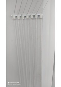 Resim Yıldız White 9 Sıralı 200 Cm Boyunda Asansörlü Çamaşır Kurutucu Gümüş 