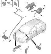 Resim PSA Alarm Sireni - Peugeot 206 Peugeot 6680.w6 Uyumlu 