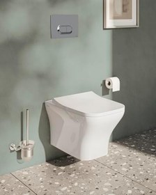 Resim VitrA Minimax A44789 Yedek Tuvalet Kağıtlığı, Krom 