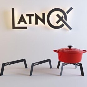 Resim Çınar Extreme 29 CM Latnox OX Ateş Üstü Izgara Kamp Ocağı 