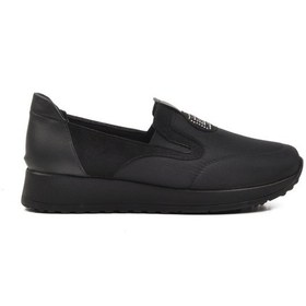 Resim Siyah Kadın Günlük Ayakkabı 708 Z Siyah 