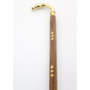 Resim Pirinç At Büstü Baston Model 2 