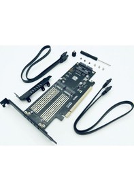 Resim Bircan06 M.2 Nvme Ssd Ngff Pcıe 3.0X16 Adaptör Msata 
